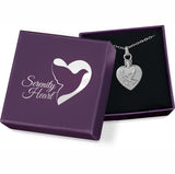 KEEPSAKE PENDANT HEART DOVE