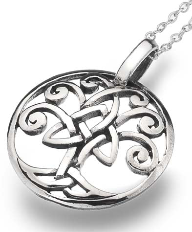 PENDANT TREE OF LIFE  STERLING SILVER+ CHAIN
