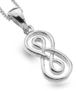 PENDANT INFINITY KNOT STERLING SILVER