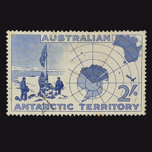 AUSTRALIAN ANTARCTIC TERRITORY 1957 2/- MAP FU