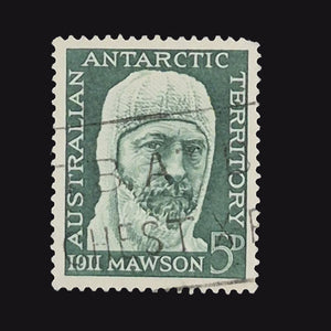 AUSTRALIAN ANTARCTIC TERRITORY 1961 5d MAWSON Used