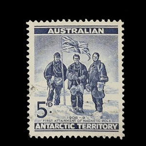 AUSTRALIAN ANTARCTIC TERRITORY 1957 3d EXPLORERS FU