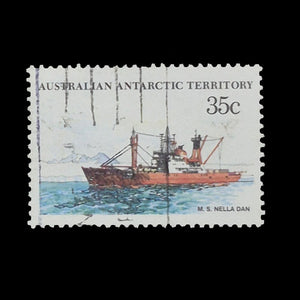 AUSTRALIAN ANTARCTIC TERRITORY 1979-82 35c NELLA DAN USED