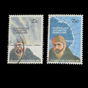 AUSTRALIAN ANTARCTIC TERRITORY 1982 MAWSON CENT (2) FU