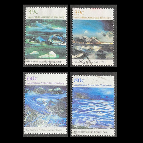 AUSTRALIAN ANTARCTIC TERRITORY 1989 LANDSCAPES (4) FU