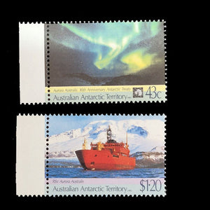 AUSTRALIAN ANTARCTIC TERRITORY 1991 ANNIVERSARIES (2) FU