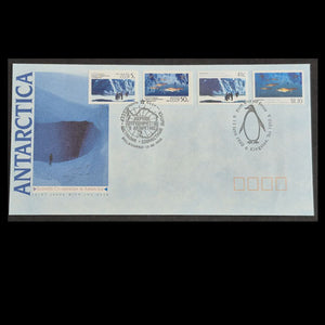 AUSTRALIAN ANTARCTIC TERRITORY 1990 SCIENTIFIC CO-OP OF ANARCTICA FDC