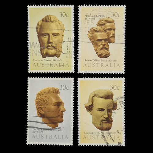 AUSTRALIA 1983 EXPLORERS SET OF 4 USED