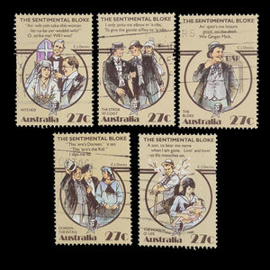 AUSTRALIA 1983 AUST FOLKLORE SET OF 5 USED