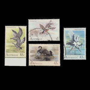 AUSTRALIA 1991 WATERBIRDS SET OF 4 FU