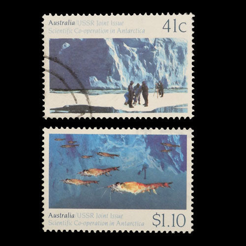 AUSTRALIA 1990 ANTARCTICA JOINT ISSUE SET OF 3 FU