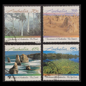 AUSTRALIA 1988 PANORAMA SET OF 4 FU