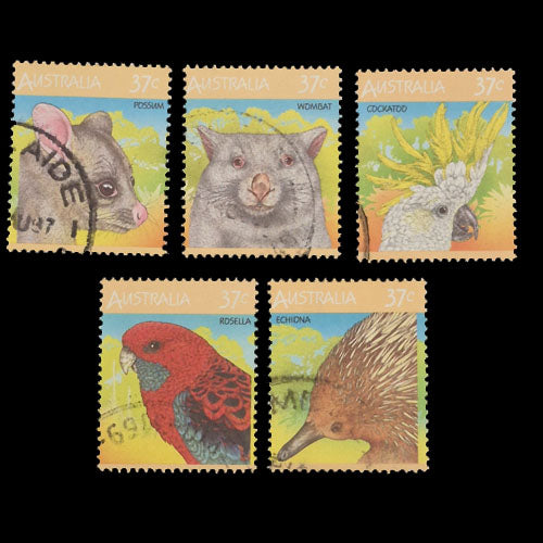 AUSTRALIA 1987 WILDLIFE SET OF 5 FU