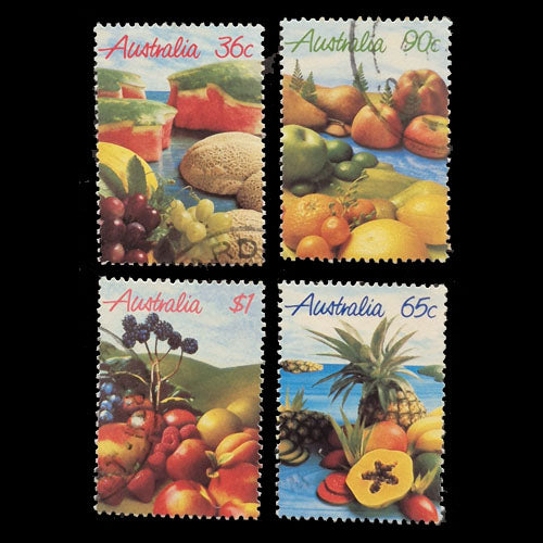 AUSTRALIA 1987 FRUIT SET OF 4 FU