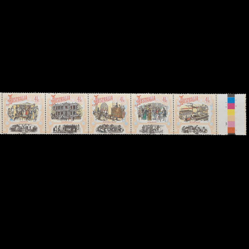 AUSTRALIA 1990 BOOMTIME SET OF 5 MNH