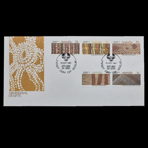 AUSTRALIA 1987 ABORIGINAL ART  FDC