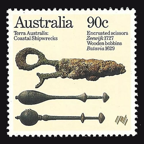 AUSTRALIA 1985 90c SCISSORS & BOBBIN MNH