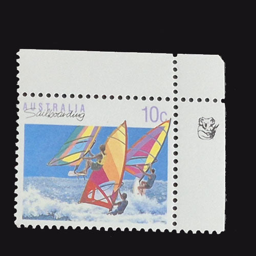 AUSTRALIA 1990 10c SAILBOARDING MNH