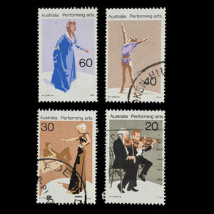 AUSTRALIA 1977 PERFORMING ARTS SET OF 4 FU