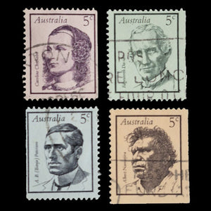 AUSTRALIA 1968 FAMOUS AUST SET OF 4 USED