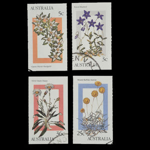 AUSTRALIA 1986 WILDFLOWERS SET OF 4 FU