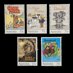 AUSTRALIA 1985 CHILDRENS BOOKS SET OF 5 USED