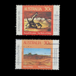 AUSTRALIA 1985 AUSTRALIA DAY SET (2) Used