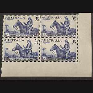 AUSTRALIA 1949 3 1/2d UPU MNH B4