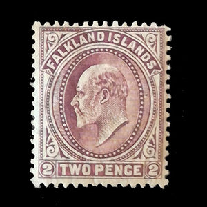 FALKLAND IS 1904-12  2d PURPLE KE VII MH