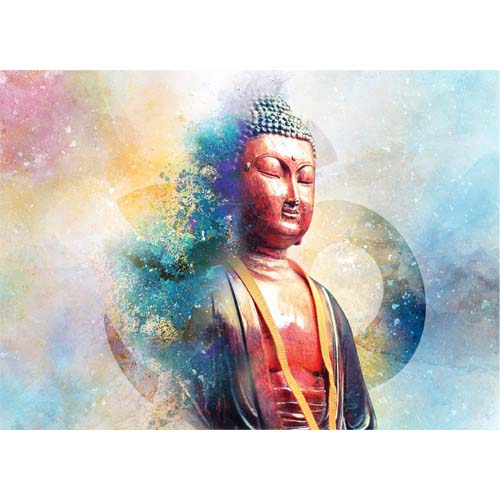 GREETING CARD Buddha Vibes 1