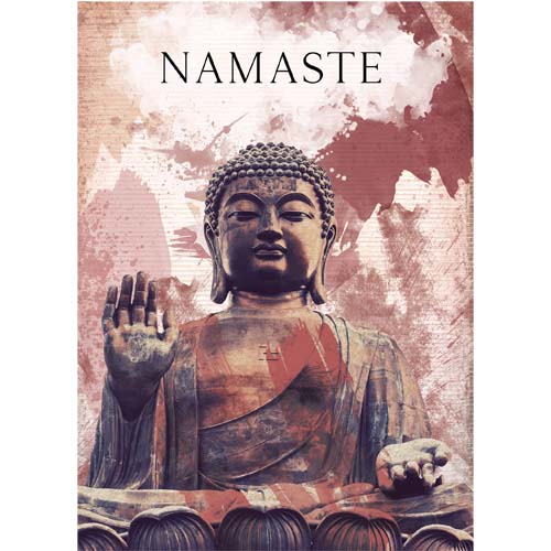 GREETING CARD Namaste