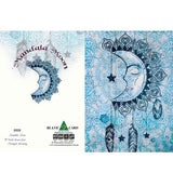 GREETING CARD Mandala Moon