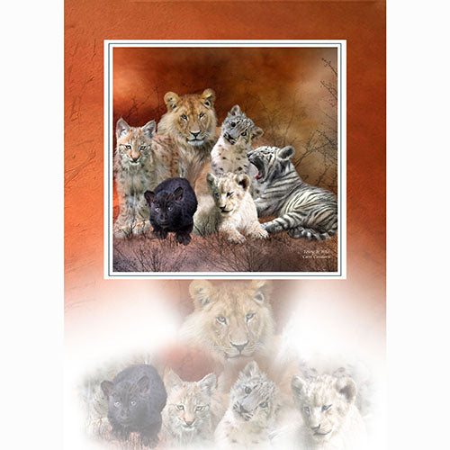 MAGNETIC INSPIRATIONS GREETING CARD Young and Wild