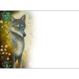 GREETING CARD Holy Forest Wolf