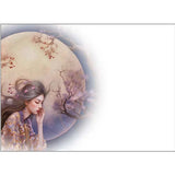 GREETING CARD Mauve Lady