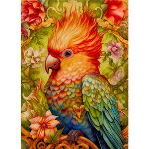 GREETING CARD Tropical Bird 1