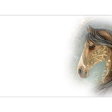 GREETING CARD Floral Horse 3