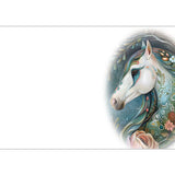 GREETING CARD Floral Horse 4