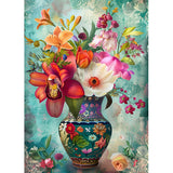 GREETING CARD Floral Vase 7