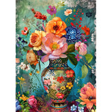 GREETING CARD Floral Vase 10