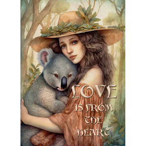 GREETING CARD Animal Lovers 8