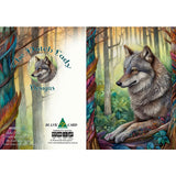 GREETING CARD Boho Wolf