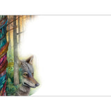 GREETING CARD Boho Wolf