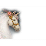 GREETING CARD Floral Horses 9