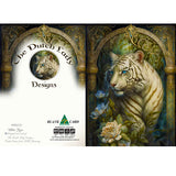 GREETING CARD White Tiger