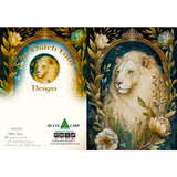 GREETING CARD White Lion