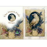 GREETING CARD White Raven