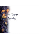 GREETING CARD Sympathy Flame