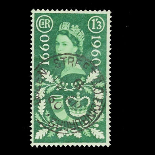 GREAT BRITAIN 1960 1/3d PO ANNIV FU