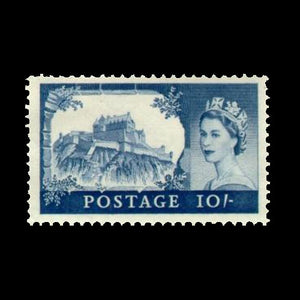 GREAT BRITAIN 1959 10/- CASTLE MNH